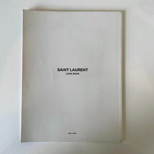 hedi slimane Saint Laurent 2014/15 A/W lookbook catalog